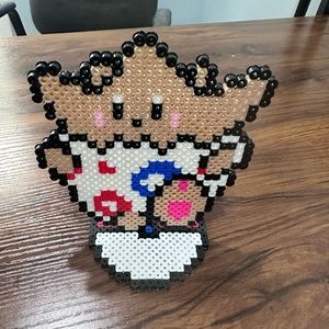 Togepi 3D Bead Art